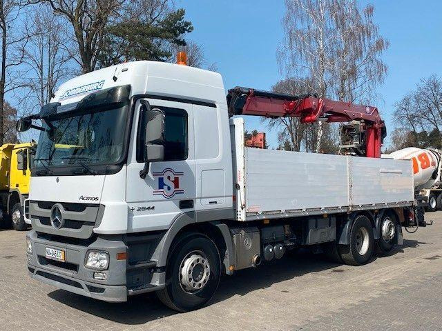 Mercedes-Benz ACTROS 2544 - Xe tải thùng lửng/ Phẳng, Xe cẩu tự hành: hình 2 Mercedes-Benz ACTROS 2544 - Xe tải thùng lửng/ Phẳng, Xe cẩu tự hành: hình 2