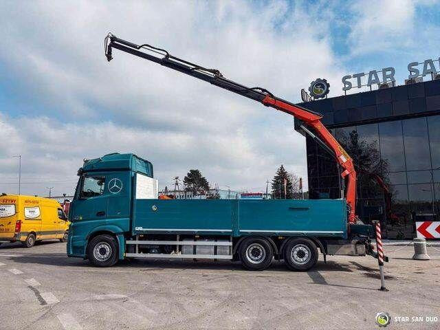 Mercedes-Benz ACTROS 2545 6x2 Palfinger PK 16001 HDS Crane - Xe tải thùng lửng/ Phẳng, Xe cẩu tự hành: hình 4 Mercedes-Benz ACTROS 2545 6x2 Palfinger PK 16001 HDS Crane - Xe tải thùng lửng/ Phẳng, Xe cẩu tự hành: hình 4
