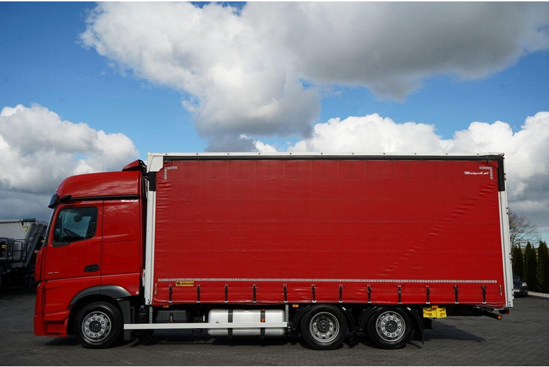 Mercedes-Benz ACTROS 2545 / SOLÓWKA / 6x2 / OŚ PODNOSZONA / BIG SPACE / WIELT - Xe tải thùng mui bạt: hình 2 Mercedes-Benz ACTROS 2545 / SOLÓWKA / 6x2 / OŚ PODNOSZONA / BIG SPACE / WIELT - Xe tải thùng mui bạt: hình 2