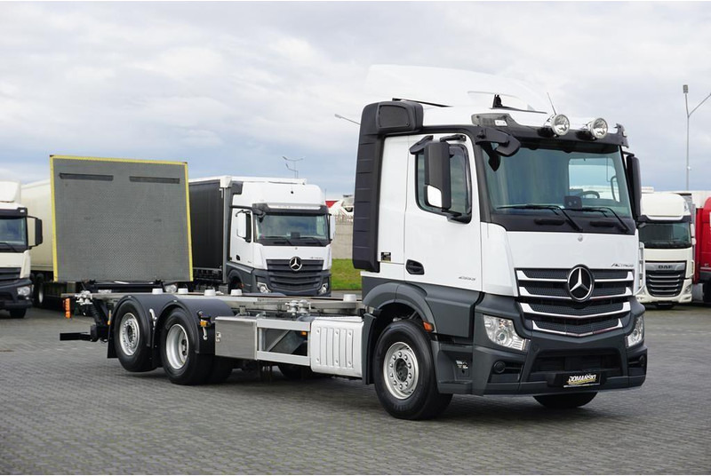 Mercedes-Benz ACTROS / 2553 / ACC / E 6 / BDF + WINDA / 7.15 , 7.45, 7.82 M / - Xe tải khung gầm: hình 1 Mercedes-Benz ACTROS / 2553 / ACC / E 6 / BDF + WINDA / 7.15 , 7.45, 7.82 M / - Xe tải khung gầm: hình 1