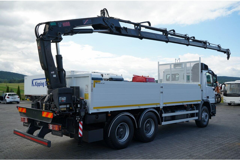 Mercedes-Benz ACTROS 2636 / 6x4 / SKRZYNIOWY 6,5 M + HDS HIAB / MOCNA PODŁOGA - Xe tải thùng lửng/ Phẳng, Xe cẩu tự hành: hình 5 Mercedes-Benz ACTROS 2636 / 6x4 / SKRZYNIOWY 6,5 M + HDS HIAB / MOCNA PODŁOGA - Xe tải thùng lửng/ Phẳng, Xe cẩu tự hành: hình 5