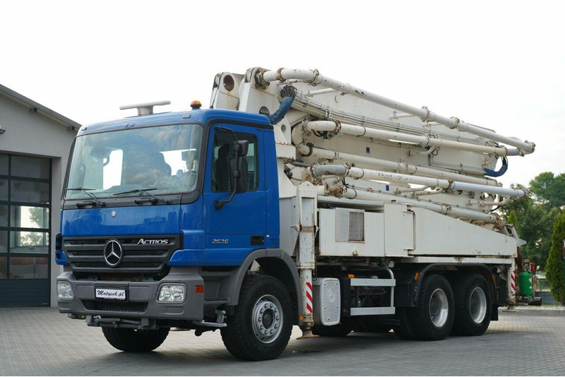 Mercedes-Benz ACTROS 2636 / POMPA SERMAC 5Z37 / 37 METRÓW / STEROWANIE RADIOW - Xe bơm bê tông: hình 1 Mercedes-Benz ACTROS 2636 / POMPA SERMAC 5Z37 / 37 METRÓW / STEROWANIE RADIOW - Xe bơm bê tông: hình 1