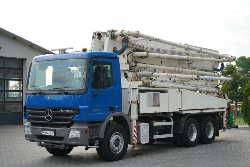 Mercedes-Benz ACTROS 2636 / POMPA SERMAC 5Z37 / 37 METRÓW / STEROWANIE RADIOW - Xe bơm bê tông: hình 2 Mercedes-Benz ACTROS 2636 / POMPA SERMAC 5Z37 / 37 METRÓW / STEROWANIE RADIOW - Xe bơm bê tông: hình 2