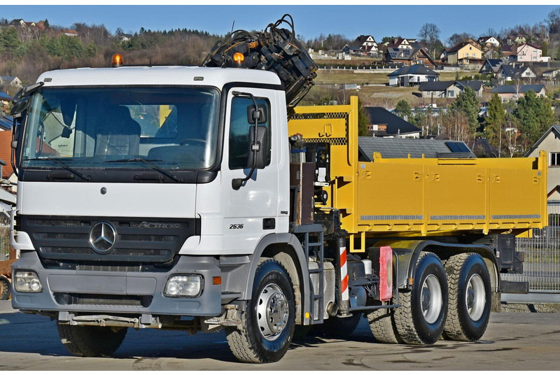 Mercedes-Benz ACTROS 2636 * TEREX 165.2E - A4 + FUNK/6x4 - Xe ben, Xe cẩu tự hành: hình 4 Mercedes-Benz ACTROS 2636 * TEREX 165.2E - A4 + FUNK/6x4 - Xe ben, Xe cẩu tự hành: hình 4
