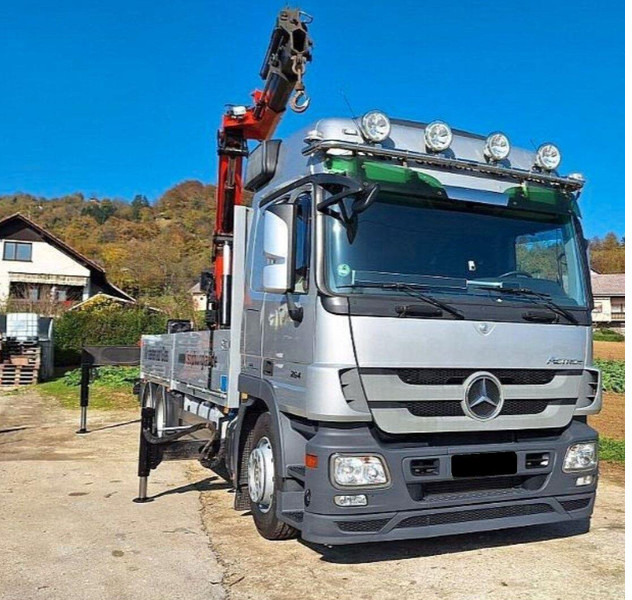 Mercedes-Benz ACTROS 2641 6x2 Crane PALFINGER PK 36002 - Xe tải thùng lửng/ Phẳng, Xe cẩu tự hành: hình 2 Mercedes-Benz ACTROS 2641 6x2 Crane PALFINGER PK 36002 - Xe tải thùng lửng/ Phẳng, Xe cẩu tự hành: hình 2