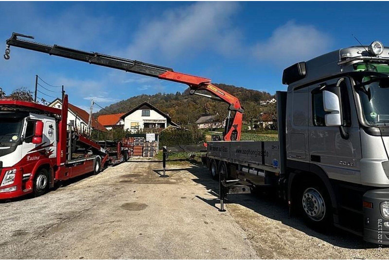 Mercedes-Benz ACTROS 2641 6x2 Crane PALFINGER PK 36002 - Xe tải thùng lửng/ Phẳng, Xe cẩu tự hành: hình 4 Mercedes-Benz ACTROS 2641 6x2 Crane PALFINGER PK 36002 - Xe tải thùng lửng/ Phẳng, Xe cẩu tự hành: hình 4