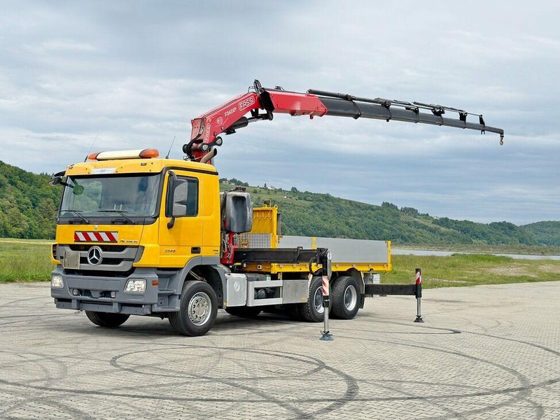 Mercedes-Benz ACTROS 2646 * FASSI F365AXP.26 + FUNK * 6x4 - Xe tải thùng lửng/ Phẳng, Xe cẩu tự hành: hình 2 Mercedes-Benz ACTROS 2646 * FASSI F365AXP.26 + FUNK * 6x4 - Xe tải thùng lửng/ Phẳng, Xe cẩu tự hành: hình 2