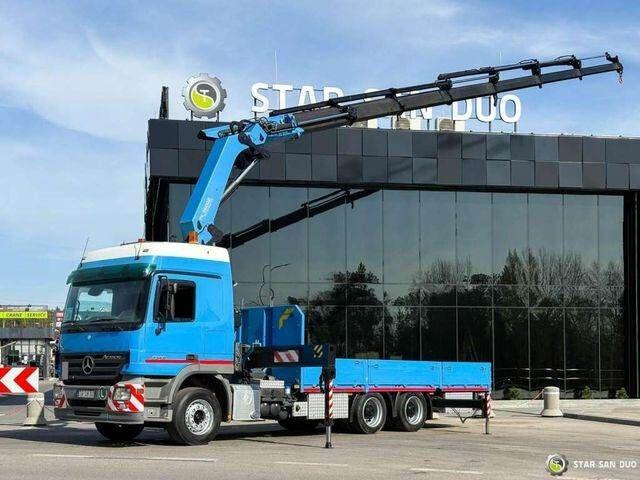 Mercedes-Benz ACTROS 2646L - Xe tải thùng lửng/ Phẳng, Xe cẩu tự hành: hình 1 Mercedes-Benz ACTROS 2646L - Xe tải thùng lửng/ Phẳng, Xe cẩu tự hành: hình 1