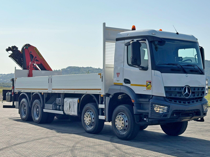 Mercedes-Benz ACTROS 3240 * PK 23001 - EH C+ FUNK / 8x4 * TOP - Xe tải thùng lửng/ Phẳng, Xe cẩu tự hành: hình 4 Mercedes-Benz ACTROS 3240 * PK 23001 - EH C+ FUNK / 8x4 * TOP - Xe tải thùng lửng/ Phẳng, Xe cẩu tự hành: hình 4