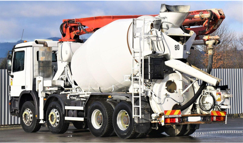 Mercedes-Benz ACTROS 3241* Betonpumpe 21m *8x4 * Top Zustand - Xe bơm bê tông: hình 5 Mercedes-Benz ACTROS 3241* Betonpumpe 21m *8x4 * Top Zustand - Xe bơm bê tông: hình 5