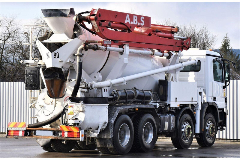 Mercedes-Benz ACTROS 3241* Betonpumpe 21m *8x4 * Top Zustand - Xe bơm bê tông: hình 4 Mercedes-Benz ACTROS 3241* Betonpumpe 21m *8x4 * Top Zustand - Xe bơm bê tông: hình 4