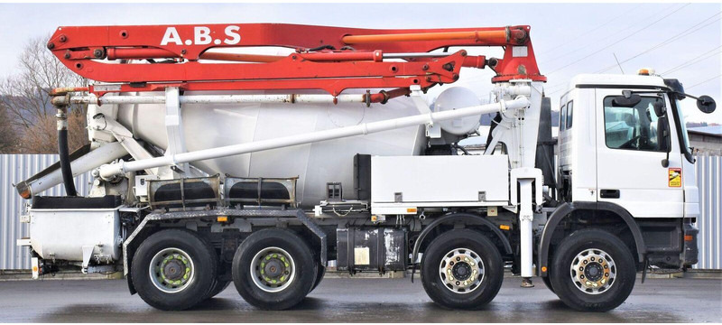 Mercedes-Benz ACTROS 3241* Betonpumpe 21m *8x4 * Top Zustand - Xe bơm bê tông: hình 3 Mercedes-Benz ACTROS 3241* Betonpumpe 21m *8x4 * Top Zustand - Xe bơm bê tông: hình 3