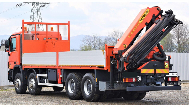 Mercedes-Benz ACTROS 3241 - Xe tải thùng lửng/ Phẳng, Xe cẩu tự hành: hình 5 Mercedes-Benz ACTROS 3241 - Xe tải thùng lửng/ Phẳng, Xe cẩu tự hành: hình 5