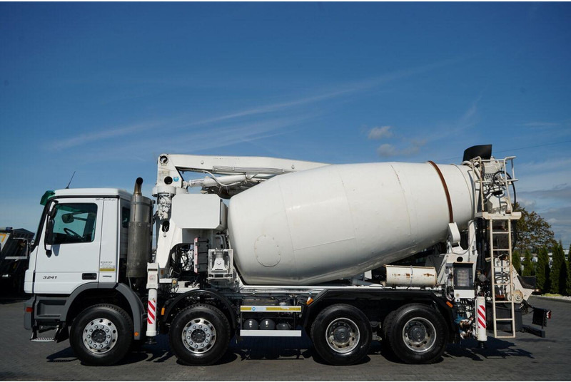Mercedes-Benz ACTROS 3241 / POMPOGRUSZKA / 8X4 / BETONIARKA + POMPA SERMAC 3Z2 - Xe trộn bê tông: hình 5 Mercedes-Benz ACTROS 3241 / POMPOGRUSZKA / 8X4 / BETONIARKA + POMPA SERMAC 3Z2 - Xe trộn bê tông: hình 5