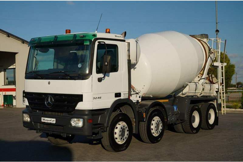 Mercedes-Benz ACTROS 3246 / BETONOMIESZARKA SCHWING STETTER / 8X4 / EPS + SPRZ - Xe trộn bê tông: hình 3 Mercedes-Benz ACTROS 3246 / BETONOMIESZARKA SCHWING STETTER / 8X4 / EPS + SPRZ - Xe trộn bê tông: hình 3