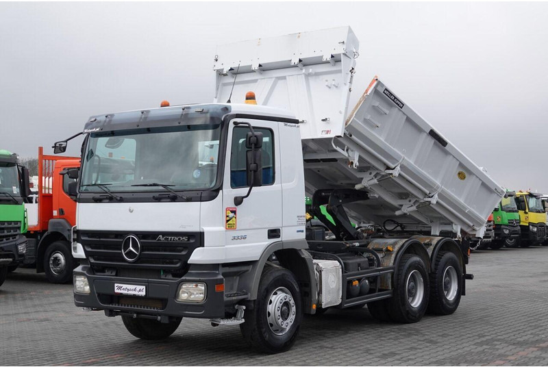 Mercedes-Benz ACTROS 3336 / 6x4 / WYWROTKA / BORDMATIC / HYDROBURTA / MEILLER - Xe ben: hình 1 Mercedes-Benz ACTROS 3336 / 6x4 / WYWROTKA / BORDMATIC / HYDROBURTA / MEILLER - Xe ben: hình 1