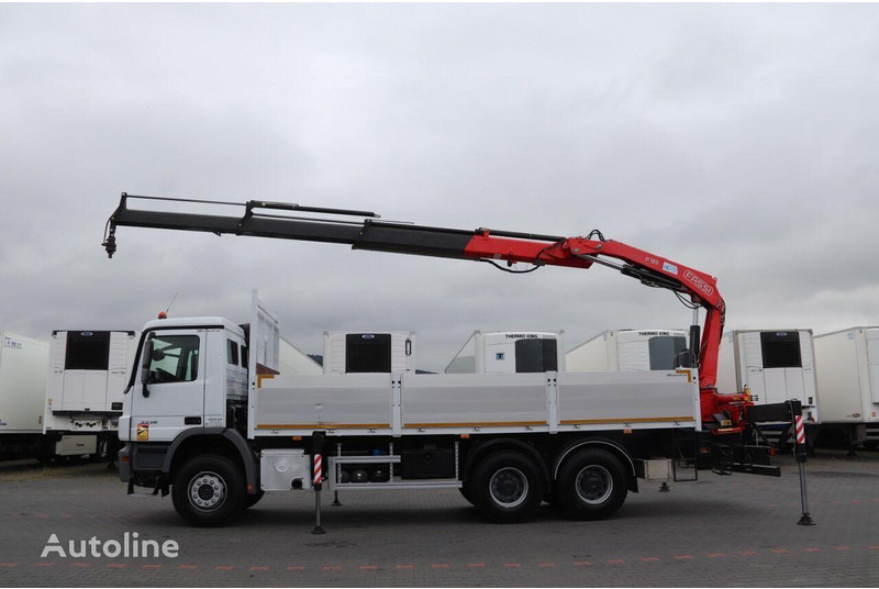 Mercedes-Benz ACTROS 3336 - Xe tải thùng lửng/ Phẳng, Xe cẩu tự hành: hình 4 Mercedes-Benz ACTROS 3336 - Xe tải thùng lửng/ Phẳng, Xe cẩu tự hành: hình 4