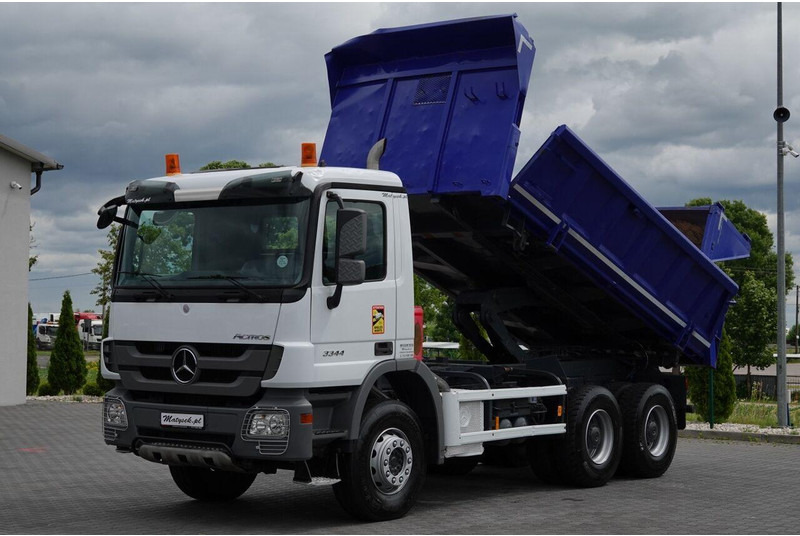 Mercedes-Benz ACTROS 3344 / 6x4 / WYWROTKA 2 STR / BORDMATIC / HYDROBURTA / HY - Xe ben: hình 2 Mercedes-Benz ACTROS 3344 / 6x4 / WYWROTKA 2 STR / BORDMATIC / HYDROBURTA / HY - Xe ben: hình 2