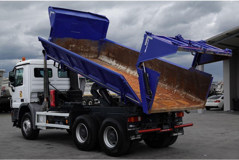 Mercedes-Benz ACTROS 3344 / 6x4 / WYWROTKA 2 STR / BORDMATIC / HYDROBURTA / HY - Xe ben: hình 4 Mercedes-Benz ACTROS 3344 / 6x4 / WYWROTKA 2 STR / BORDMATIC / HYDROBURTA / HY - Xe ben: hình 4