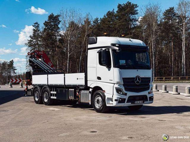 Mercedes-Benz ACTROS 3351 NEW 6x4 Fassi F485 Crane - Xe tải thùng lửng/ Phẳng, Xe cẩu tự hành: hình 4 Mercedes-Benz ACTROS 3351 NEW 6x4 Fassi F485 Crane - Xe tải thùng lửng/ Phẳng, Xe cẩu tự hành: hình 4