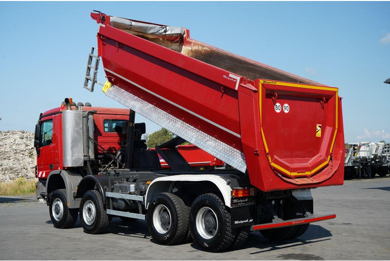 Mercedes-Benz ACTROS 4141 / 8X6 / WYWROTKA TYLNOZSYPOWA / MEILLER KIPPER 5.3M - Xe ben: hình 4 Mercedes-Benz ACTROS 4141 / 8X6 / WYWROTKA TYLNOZSYPOWA / MEILLER KIPPER 5.3M - Xe ben: hình 4