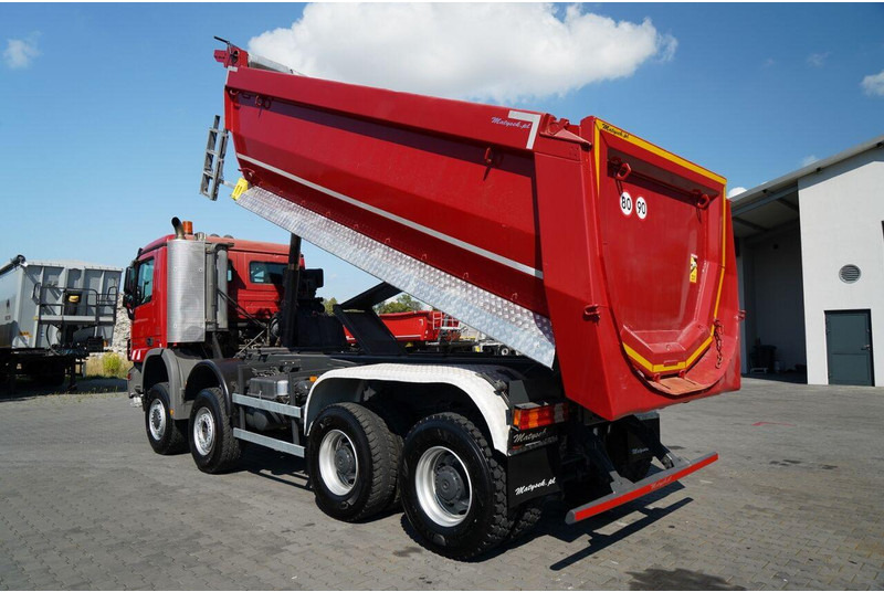 Mercedes-Benz ACTROS 4141 / 8X6 / WYWROTKA TYLNOZSYPOWA / MEILLER KIPPER 5.3M - Xe ben: hình 5 Mercedes-Benz ACTROS 4141 / 8X6 / WYWROTKA TYLNOZSYPOWA / MEILLER KIPPER 5.3M - Xe ben: hình 5