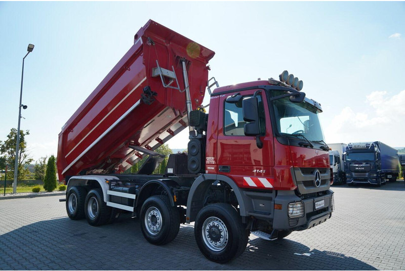 Xe ben Mercedes-Benz ACTROS 4141 / 8X6 / WYWROTKA TYLNOZSYPOWA / MEILLER KIPPER 5.3M: hình 10