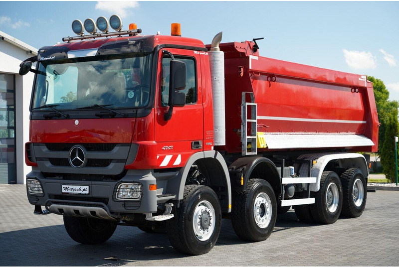 Xe ben Mercedes-Benz ACTROS 4141 / 8X6 / WYWROTKA TYLNOZSYPOWA / MEILLER KIPPER 5.3M: hình 12