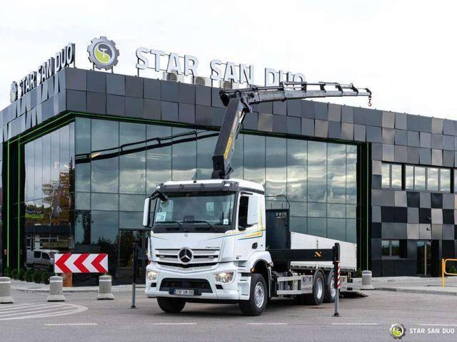 Mercedes-Benz AROCS 2532 6x2 PALFINGER PK 22002 - Xe tải thùng lửng/ Phẳng, Xe cẩu tự hành: hình 1 Mercedes-Benz AROCS 2532 6x2 PALFINGER PK 22002 - Xe tải thùng lửng/ Phẳng, Xe cẩu tự hành: hình 1