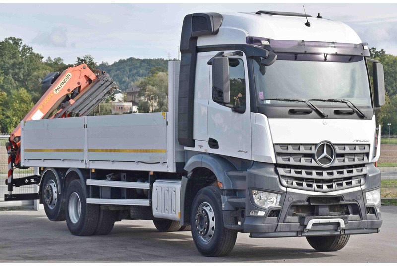 Mercedes-Benz AROCS 2542 - Xe tải thùng lửng/ Phẳng, Xe cẩu tự hành: hình 3 Mercedes-Benz AROCS 2542 - Xe tải thùng lửng/ Phẳng, Xe cẩu tự hành: hình 3