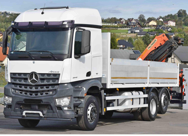 Mercedes-Benz AROCS 2542 - Xe tải thùng lửng/ Phẳng, Xe cẩu tự hành: hình 5 Mercedes-Benz AROCS 2542 - Xe tải thùng lửng/ Phẳng, Xe cẩu tự hành: hình 5