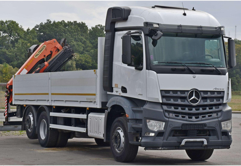 Mercedes-Benz AROCS 2542 - Xe tải thùng lửng/ Phẳng, Xe cẩu tự hành: hình 3 Mercedes-Benz AROCS 2542 - Xe tải thùng lửng/ Phẳng, Xe cẩu tự hành: hình 3