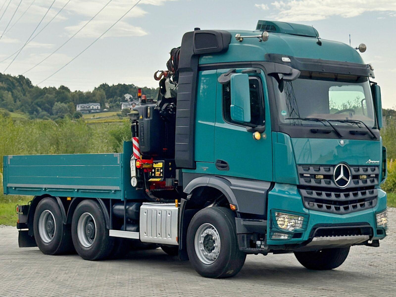 Mercedes-Benz AROCS 2548* FASSI F245A.0.24 E + FUNK / 6x4 *TOP - Xe tải thùng lửng/ Phẳng, Xe cẩu tự hành: hình 4 Mercedes-Benz AROCS 2548* FASSI F245A.0.24 E + FUNK / 6x4 *TOP - Xe tải thùng lửng/ Phẳng, Xe cẩu tự hành: hình 4