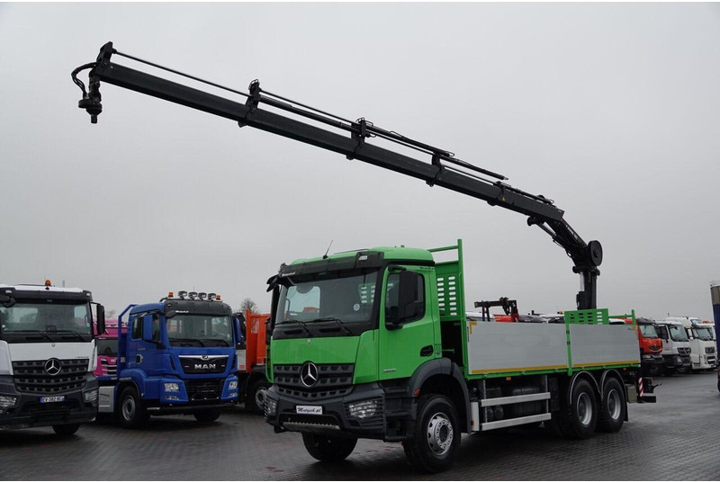 Mercedes-Benz AROCS 2636 / 6x4 / SKRZYNIOWY- 6,5 M / + HDS HIAB 4x wysów: 13 - Xe tải thùng lửng/ Phẳng, Xe cẩu tự hành: hình 3 Mercedes-Benz AROCS 2636 / 6x4 / SKRZYNIOWY- 6,5 M / + HDS HIAB 4x wysów: 13 - Xe tải thùng lửng/ Phẳng, Xe cẩu tự hành: hình 3