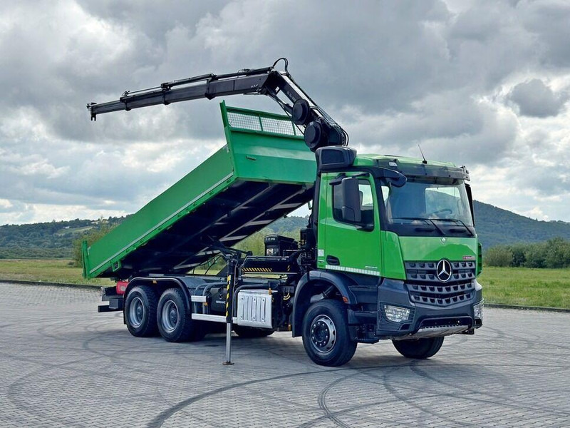Mercedes-Benz AROCS 2636 * HIAB 122 ES - 3 HIPRO * 6x4 - Xe ben, Xe cẩu tự hành: hình 2 Mercedes-Benz AROCS 2636 * HIAB 122 ES - 3 HIPRO * 6x4 - Xe ben, Xe cẩu tự hành: hình 2