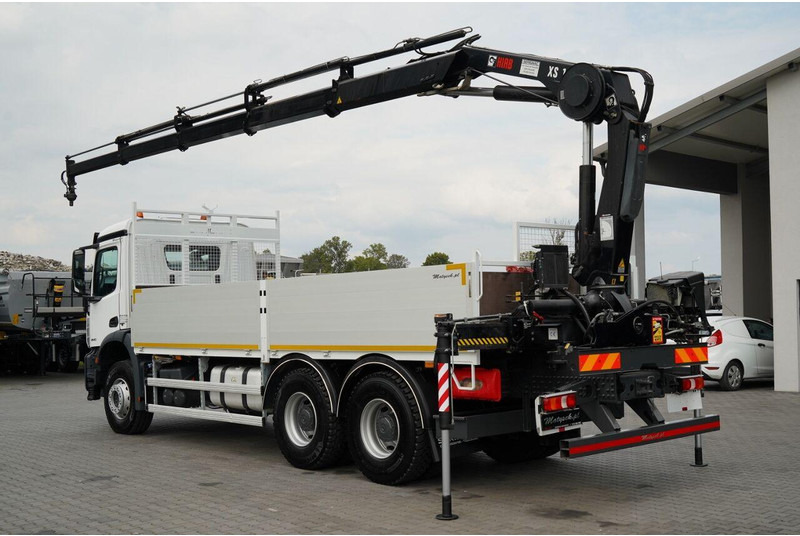 Mercedes-Benz / AROCS 2640 / 6x4 / SKRZYNIOWY - 6,5 M / HDS HIAB XS 144 / wysó - Xe tải thùng lửng/ Phẳng, Xe cẩu tự hành: hình 4 Mercedes-Benz / AROCS 2640 / 6x4 / SKRZYNIOWY - 6,5 M / HDS HIAB XS 144 / wysó - Xe tải thùng lửng/ Phẳng, Xe cẩu tự hành: hình 4