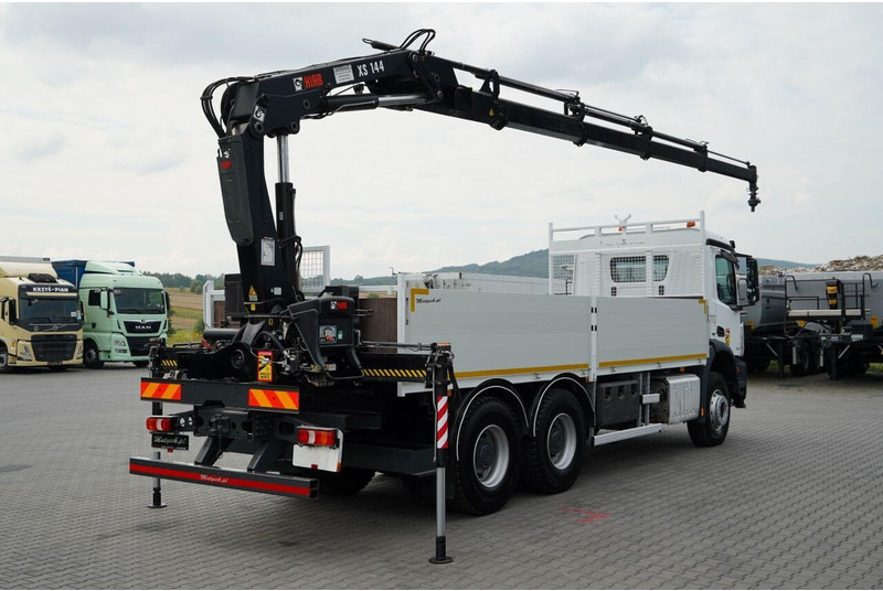 Mercedes-Benz / AROCS 2640 / 6x4 / SKRZYNIOWY - 6,5 M / HDS HIAB XS 144 / wysó - Xe tải thùng lửng/ Phẳng, Xe cẩu tự hành: hình 5 Mercedes-Benz / AROCS 2640 / 6x4 / SKRZYNIOWY - 6,5 M / HDS HIAB XS 144 / wysó - Xe tải thùng lửng/ Phẳng, Xe cẩu tự hành: hình 5