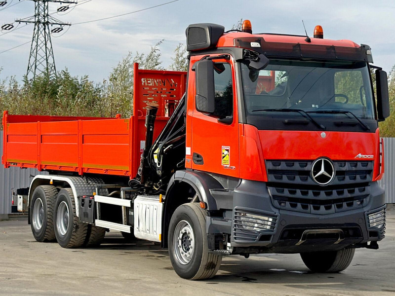 Mercedes-Benz AROCS 2640 *HIAB 144 BS - 3/FUNK + * 6x4 - Xe ben, Xe cẩu tự hành: hình 3 Mercedes-Benz AROCS 2640 *HIAB 144 BS - 3/FUNK + * 6x4 - Xe ben, Xe cẩu tự hành: hình 3
