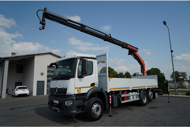 Mercedes-Benz AROCS 2643 - Xe tải thùng lửng/ Phẳng, Xe cẩu tự hành: hình 3 Mercedes-Benz AROCS 2643 - Xe tải thùng lửng/ Phẳng, Xe cẩu tự hành: hình 3