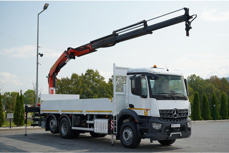 Mercedes-Benz AROCS 2643 - Xe tải thùng lửng/ Phẳng, Xe cẩu tự hành: hình 1 Mercedes-Benz AROCS 2643 - Xe tải thùng lửng/ Phẳng, Xe cẩu tự hành: hình 1