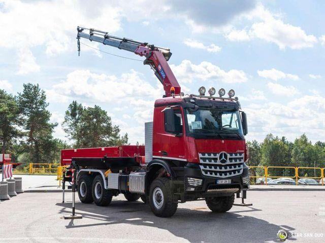Mercedes-Benz AROCS 3345 6x6 HMF 3220 K hds Crane tipper - Xe ben, Xe cẩu tự hành: hình 2 Mercedes-Benz AROCS 3345 6x6 HMF 3220 K hds Crane tipper - Xe ben, Xe cẩu tự hành: hình 2