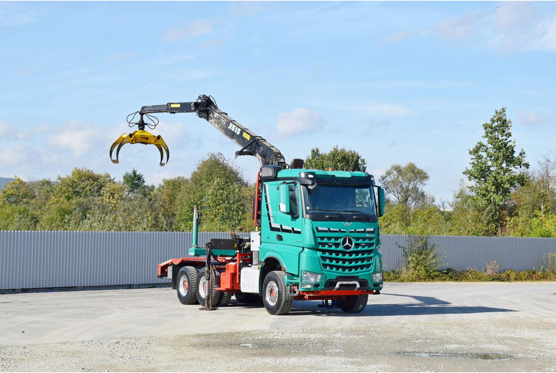 Mercedes-Benz AROCS 3363 *HOLZTRANSPORTER * LOGLIFT 251S /6x4 - Xe chở gỗ, Xe cẩu tự hành: hình 2 Mercedes-Benz AROCS 3363 *HOLZTRANSPORTER * LOGLIFT 251S /6x4 - Xe chở gỗ, Xe cẩu tự hành: hình 2