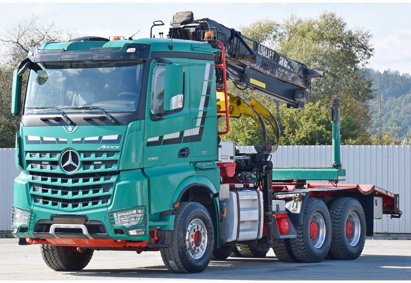 Mercedes-Benz AROCS 3363 *HOLZTRANSPORTER * LOGLIFT 251S /6x4 - Xe chở gỗ, Xe cẩu tự hành: hình 3 Mercedes-Benz AROCS 3363 *HOLZTRANSPORTER * LOGLIFT 251S /6x4 - Xe chở gỗ, Xe cẩu tự hành: hình 3