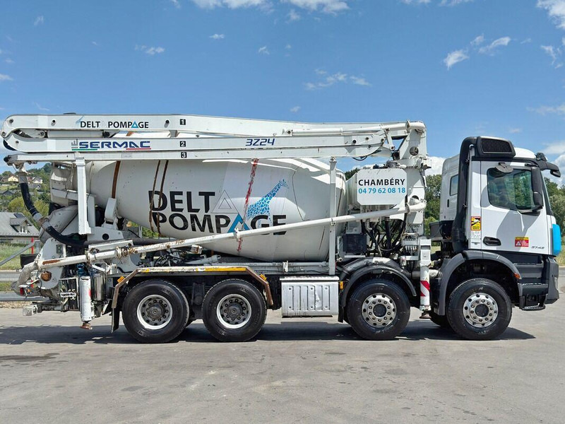 Mercedes-Benz AROCS 3743 * Betonpumpe + FUNK * 8x4 * TOP - Xe trộn bê tông: hình 5 Mercedes-Benz AROCS 3743 * Betonpumpe + FUNK * 8x4 * TOP - Xe trộn bê tông: hình 5