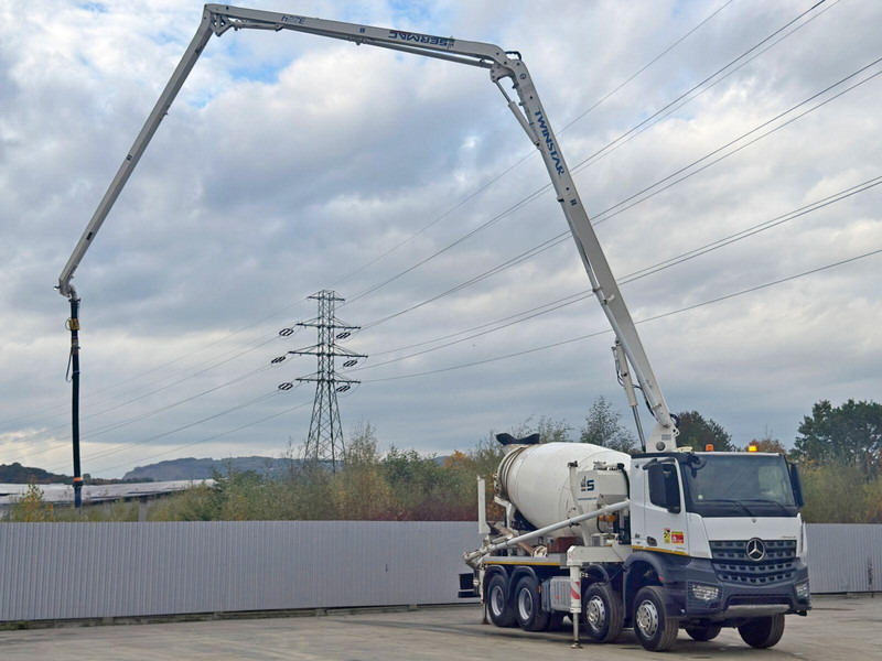 Mercedes-Benz AROCS 3743 * Betonpumpe + FUNK * 8x4 * TOP - Xe bơm bê tông: hình 3 Mercedes-Benz AROCS 3743 * Betonpumpe + FUNK * 8x4 * TOP - Xe bơm bê tông: hình 3