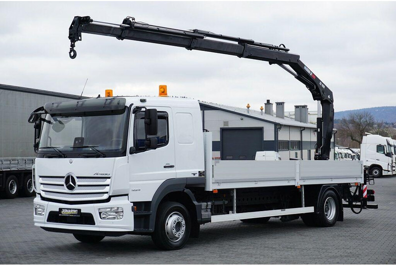 Mercedes-Benz ATEGO / 1224 / ACC / SKRZYNIOWY + HDS / HIAB 099 B - 3 DUO - Xe tải thùng lửng/ Phẳng, Xe cẩu tự hành: hình 2 Mercedes-Benz ATEGO / 1224 / ACC / SKRZYNIOWY + HDS / HIAB 099 B - 3 DUO - Xe tải thùng lửng/ Phẳng, Xe cẩu tự hành: hình 2