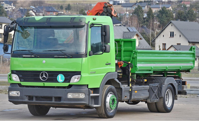 Mercedes-Benz ATEGO 1224 - Xe ben, Xe cẩu tự hành: hình 5 Mercedes-Benz ATEGO 1224 - Xe ben, Xe cẩu tự hành: hình 5