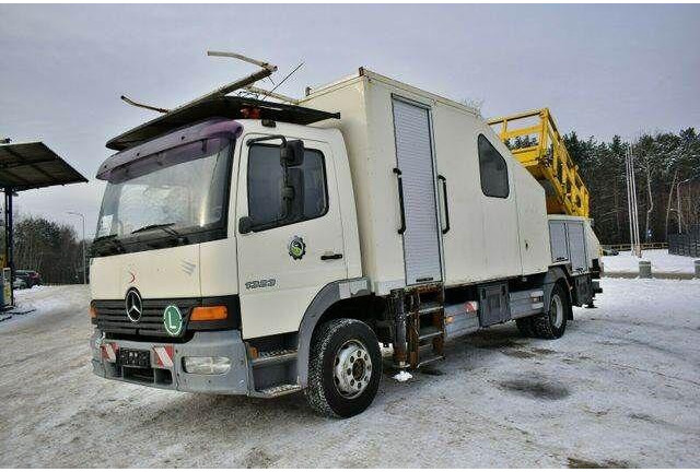 Mercedes-Benz ATEGO 1323 PK 8000T RAIL Platform - Nền bục trên không gắn trên xe tải: hình 2 Mercedes-Benz ATEGO 1323 PK 8000T RAIL Platform - Nền bục trên không gắn trên xe tải: hình 2