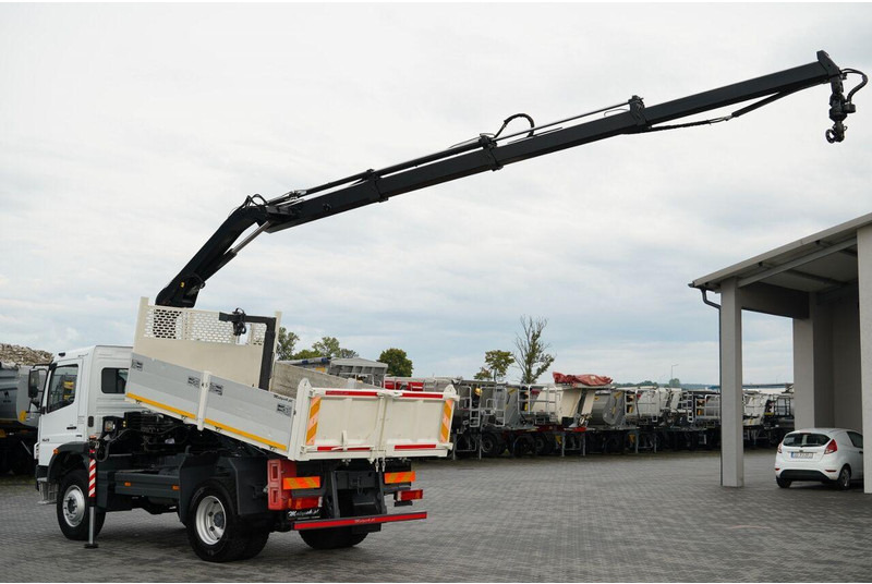 Mercedes-Benz ATEGO 1629 / 4x4 / WYWROTKA + HDS HIAB 111 B-3 / PILOT / ROTAT - Xe ben, Xe cẩu tự hành: hình 4 Mercedes-Benz ATEGO 1629 / 4x4 / WYWROTKA + HDS HIAB 111 B-3 / PILOT / ROTAT - Xe ben, Xe cẩu tự hành: hình 4