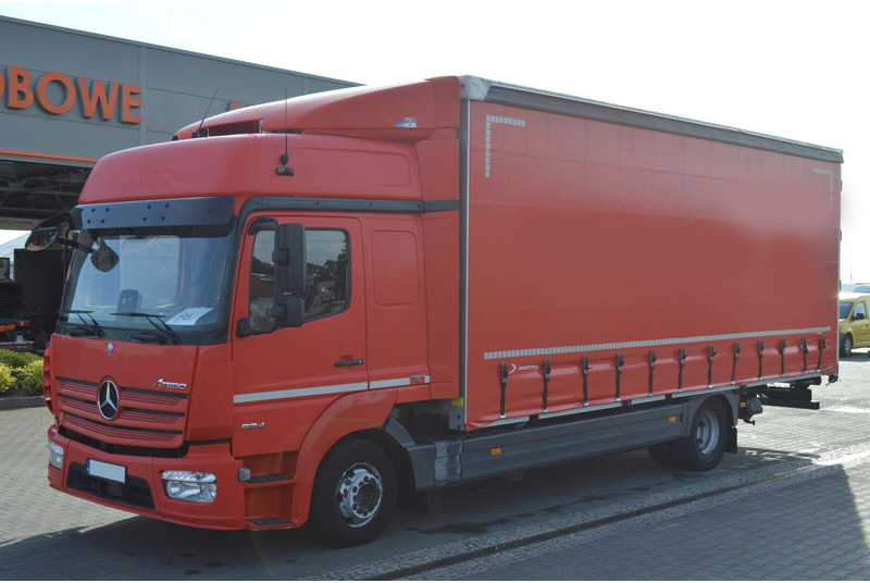 Mercedes-Benz ATEGO 824 EURO 6 1.HAND CURTAINE TILT - Xe tải thùng mui bạt: hình 1 Mercedes-Benz ATEGO 824 EURO 6 1.HAND CURTAINE TILT - Xe tải thùng mui bạt: hình 1